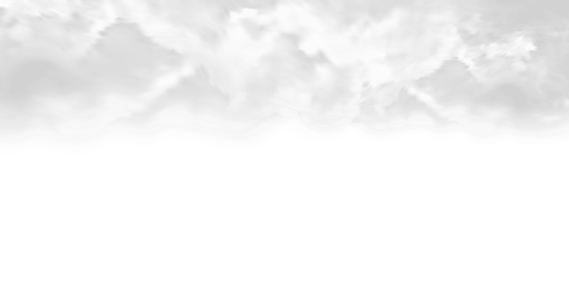 Clouds decorative bottom