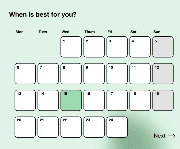 Calendar illustration